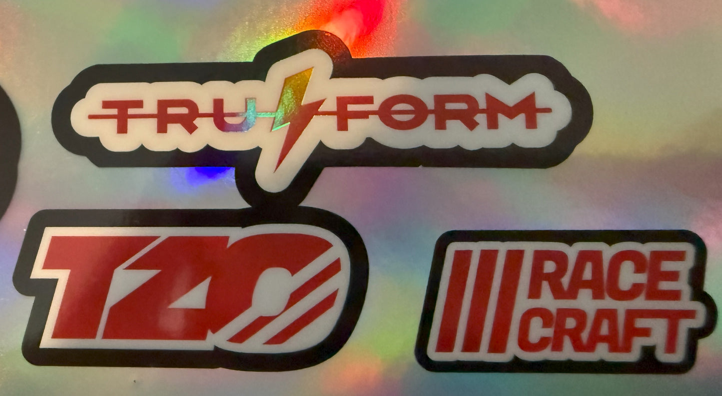 Holographic Sponsor Name Sheet