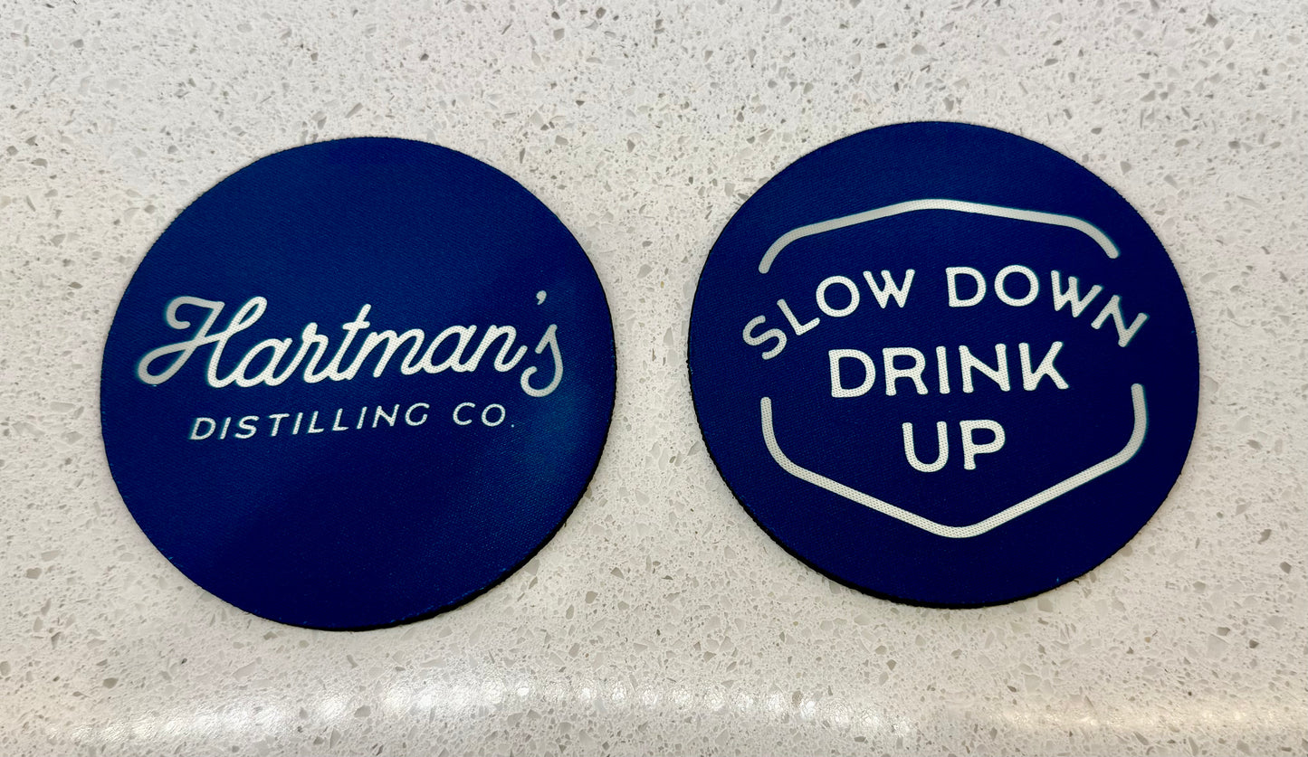 Personalized Neoprene Coasters: A Unique Touch for Your Home (4 Pack)