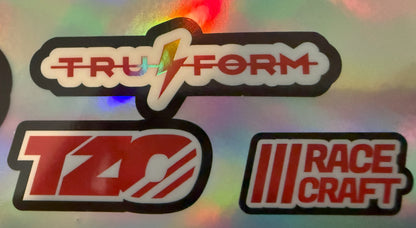 Holographic Sponsor Name Sheet