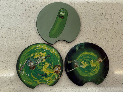 Personalized Car Coasters (2 Pack)